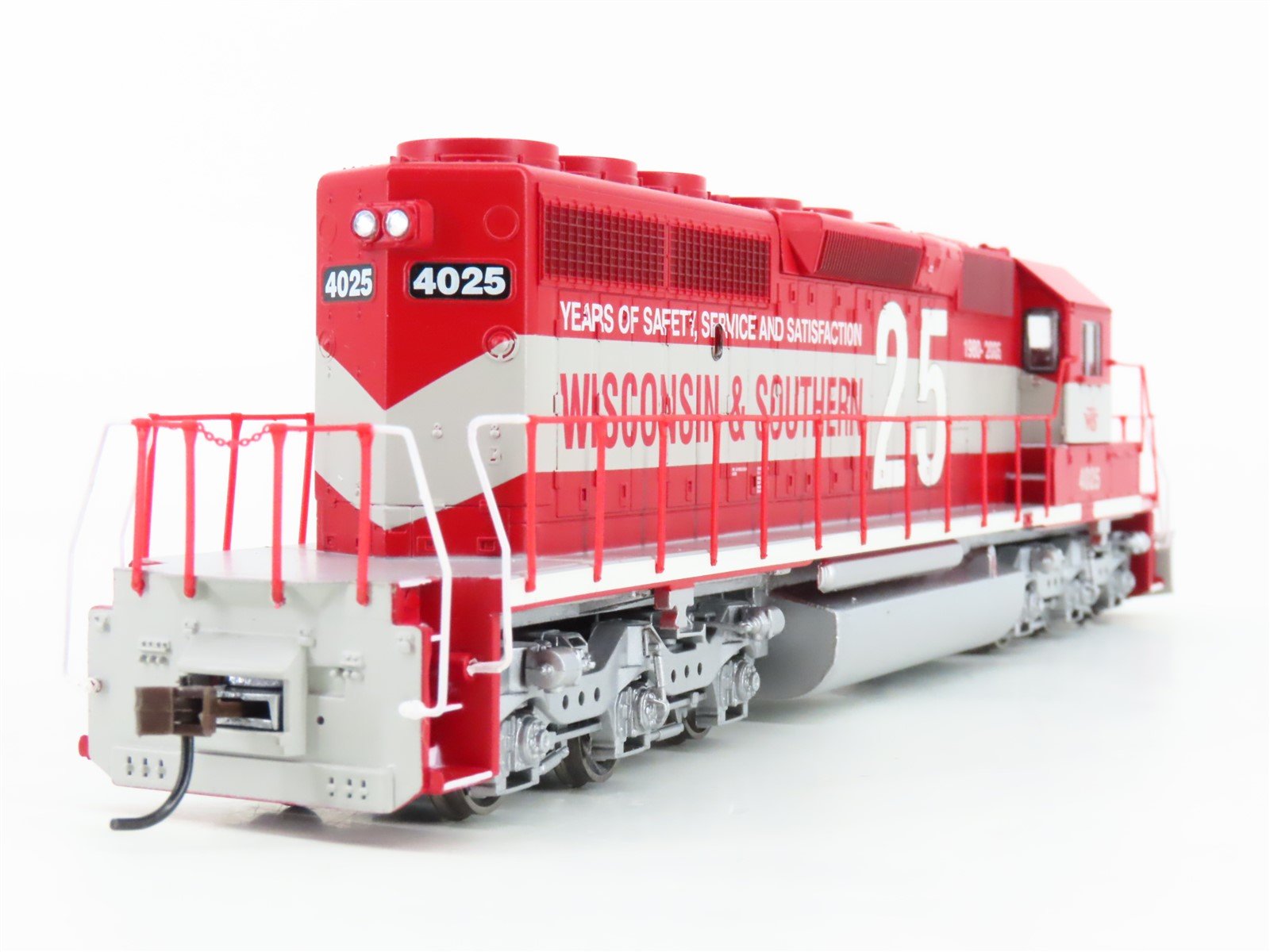 HO Athearn 80171 WSOR Wisconsin Southern 25th Anniversary SD40-2 Diesel #4025