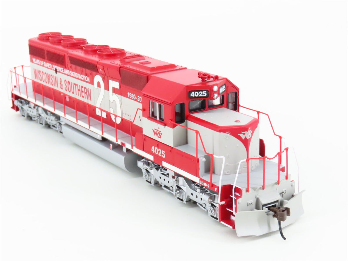 HO Athearn 80171 WSOR Wisconsin Southern 25th Anniversary SD40-2 Diesel #4025
