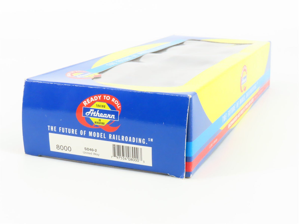 HO Scale Athearn 8000 UP Union Pacific United Way SD40-2 Diesel Locomotive #3300