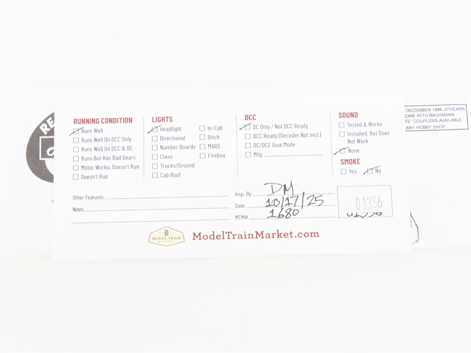 HO Scale Athearn RTR 8002 UP Union Pacific Desert Victory SD40-2 Diesel #3593