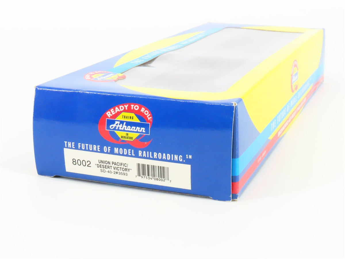 HO Scale Athearn RTR 8002 UP Union Pacific Desert Victory SD40-2 Diesel #3593