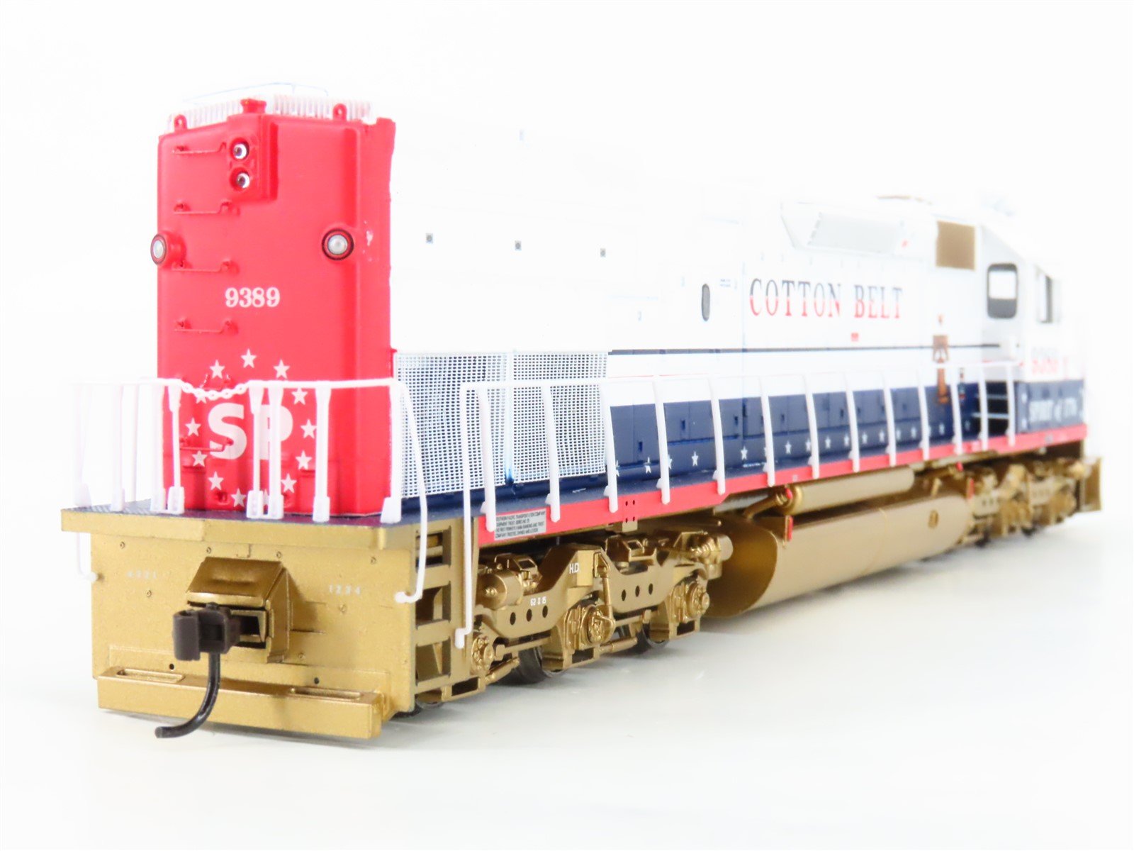HO Scale Athearn RTR 91620 SSW Cotton Belt Bicentennial SD45T-2 Diesel #9389