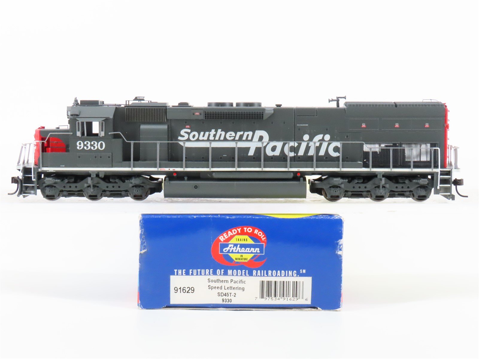 HO Athearn RTR 91629 SP Southern Pacific Speed Lettering SD45T-2 Diesel #9330
