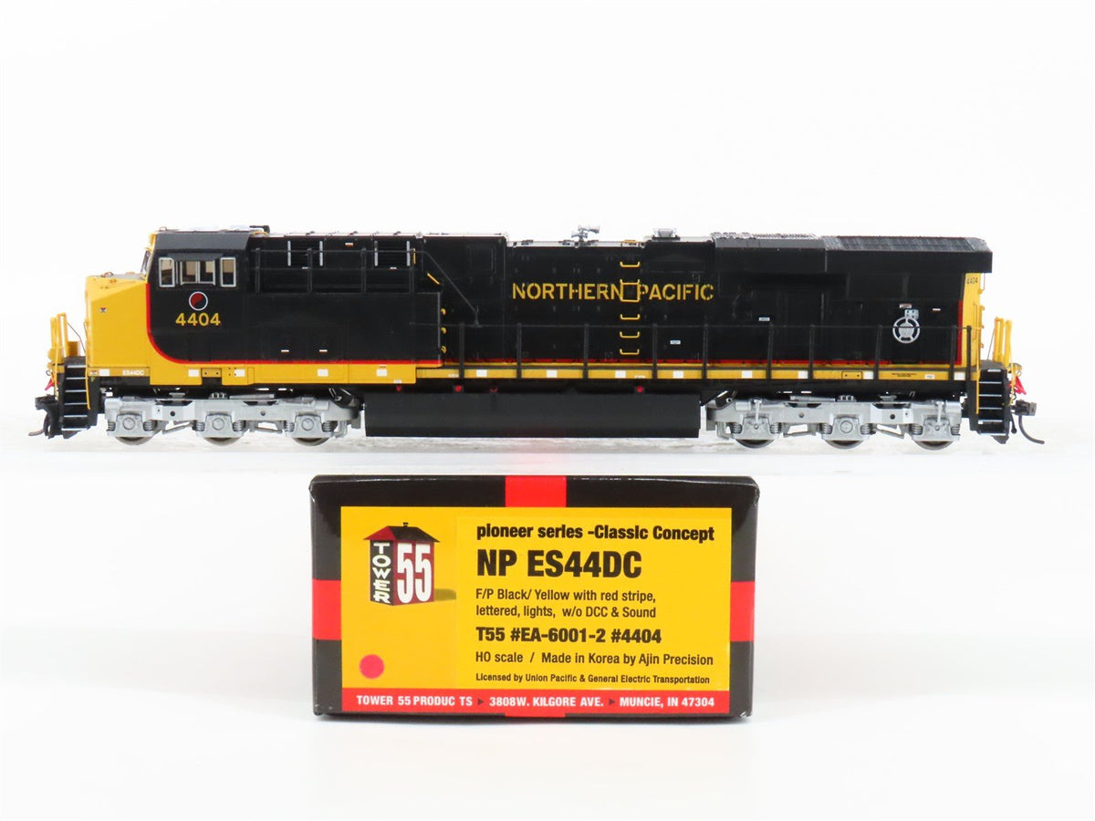 HO Scale Tower 55 EA-6001-2 NP Northern Pacific ES44AC Diesel #4404 wDCC &amp; Sound