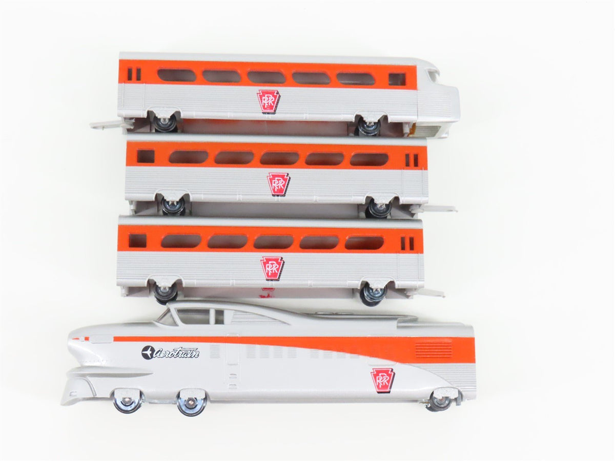 HO Scale Bowser 3-301 PRR Pennsylvania Aero Passenger Train Set UNPOWERED