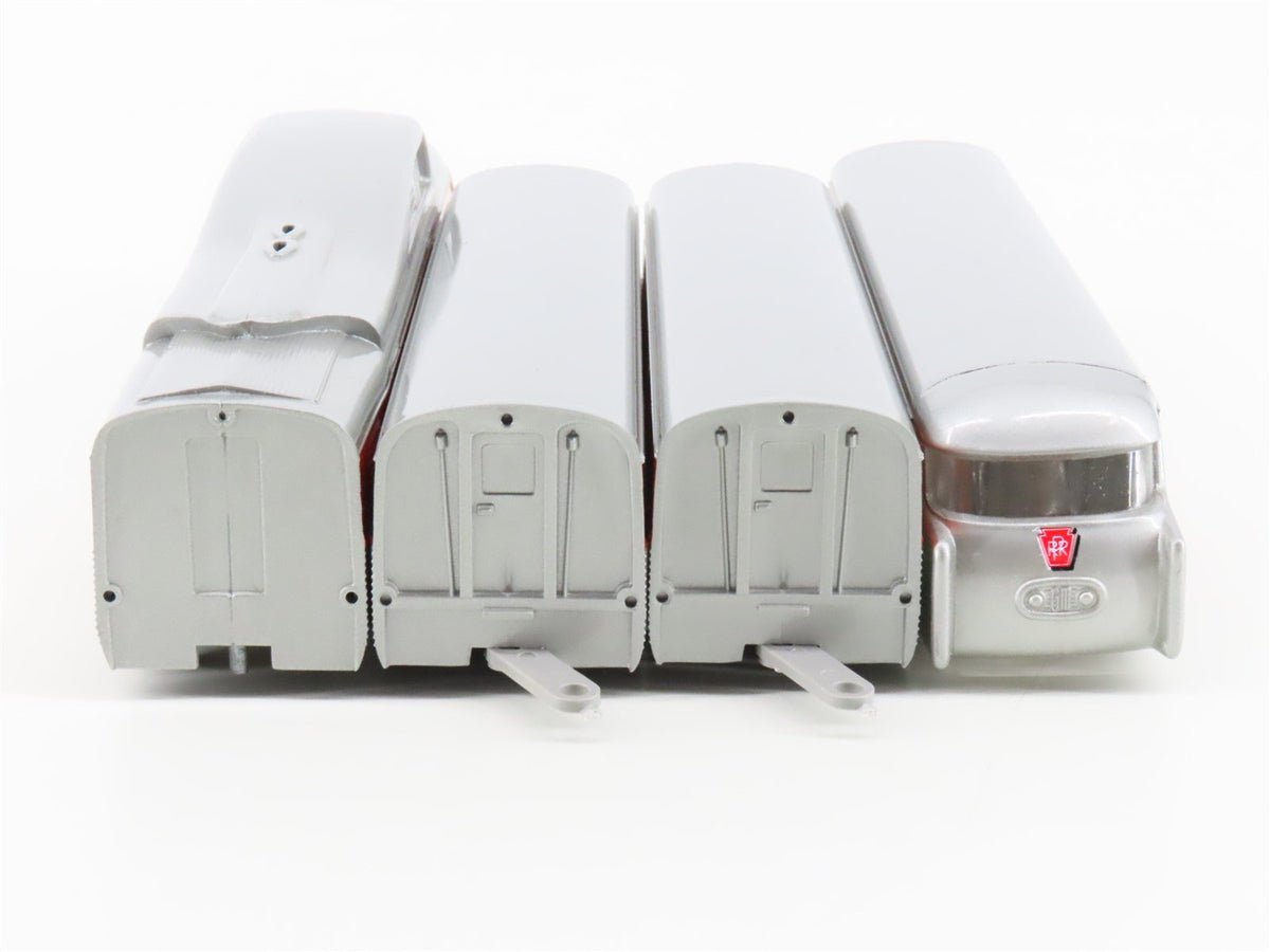 HO Scale Bowser 3-301 PRR Pennsylvania Aero Passenger Train Set UNPOWERED