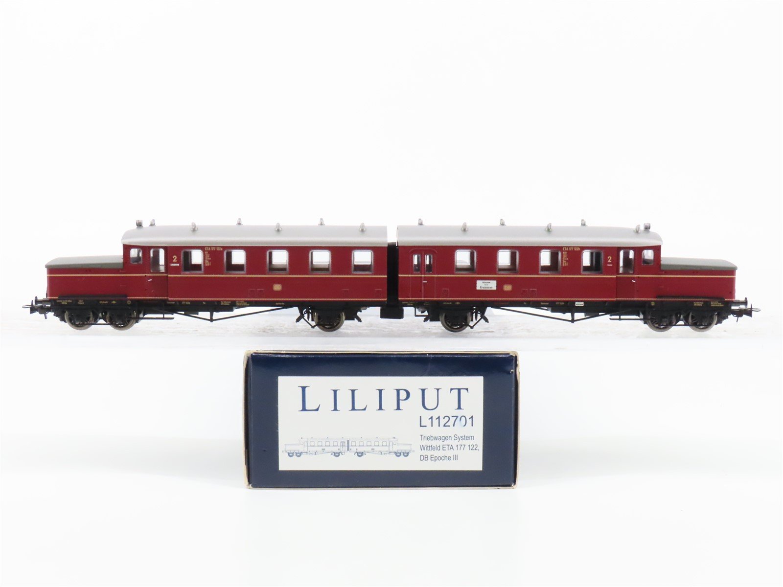 HO Scale Liliput L112701 DB Deutsche Bahn Wittfeld ETA Epoche III Diesel Set