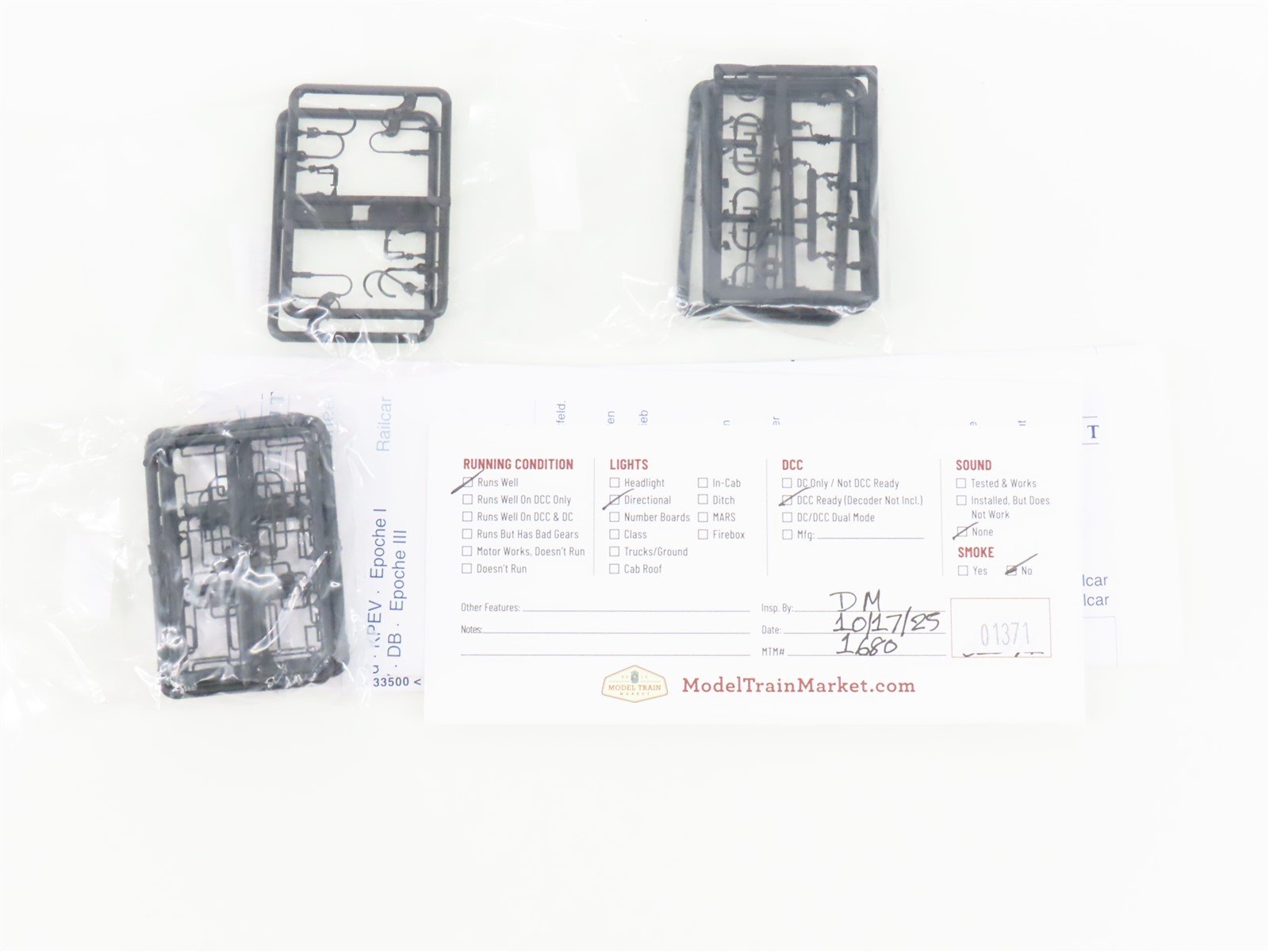 HO Scale Liliput L112701 DB Deutsche Bahn Wittfeld ETA Epoche III Diesel Set