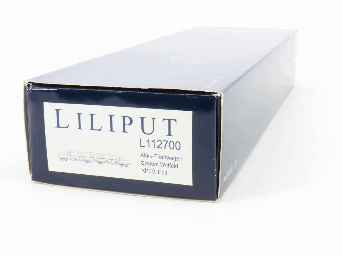 HO Scale Liliput L112700 KPEV Wittfeld Akku-Triebwagen Diesel Set