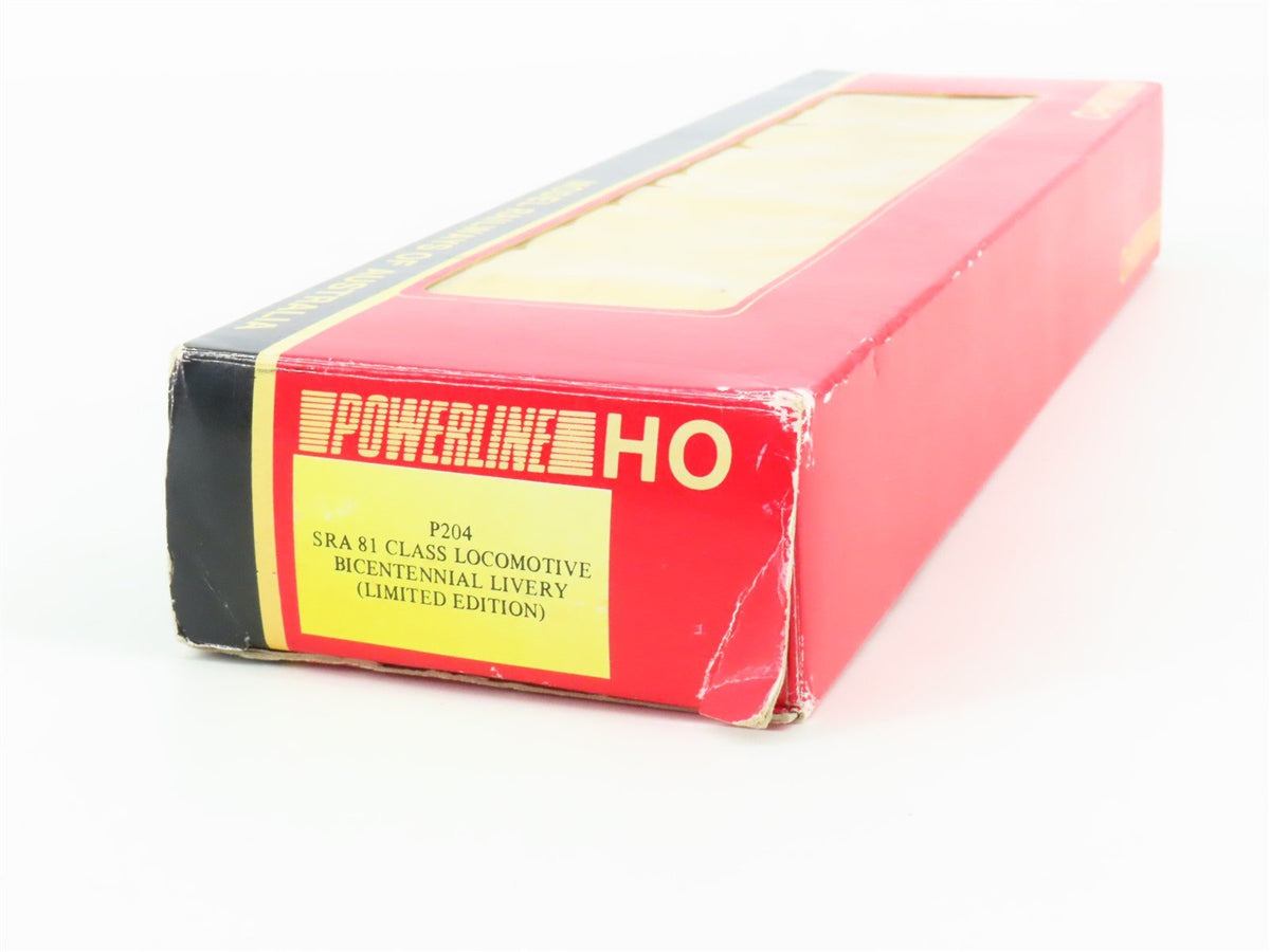 HO Scale Powerline P204 SRA Bicentennial Scheme 81 Class Diesel #8120