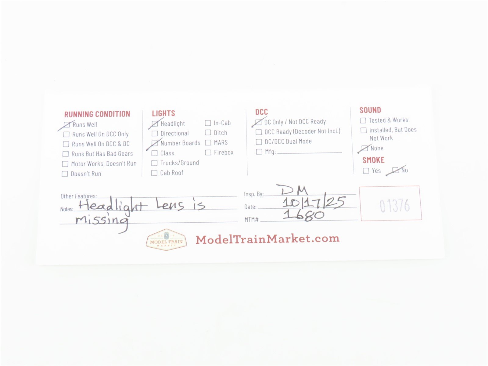 HO Scale E-R Models 040-4101-4 PRR Pennsylvania RF16A Sharknose Diesel #9730