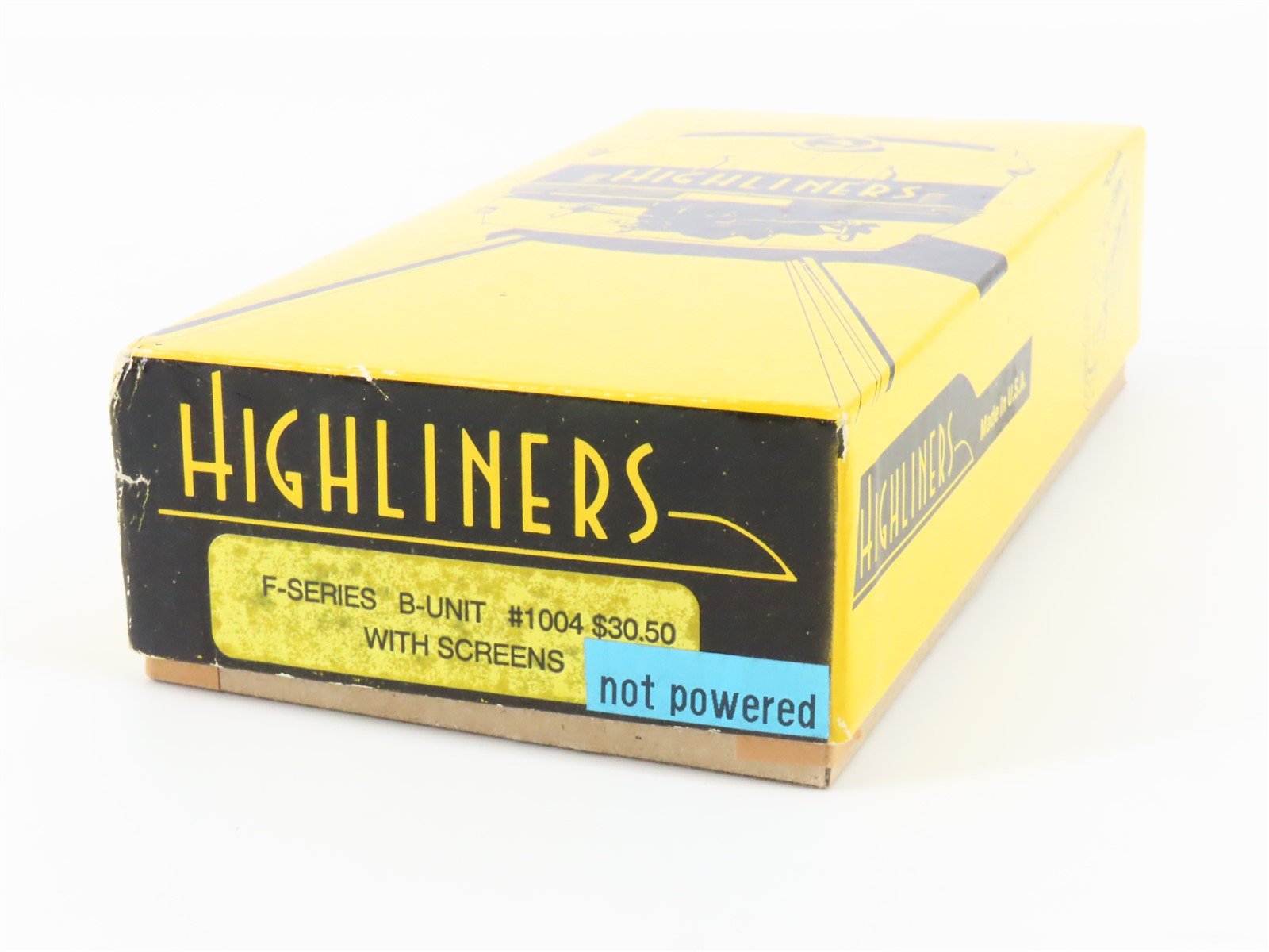 HO Scale Highliners 1004 Undecorated FB Diesel Locomotive Kit UNPOWERED