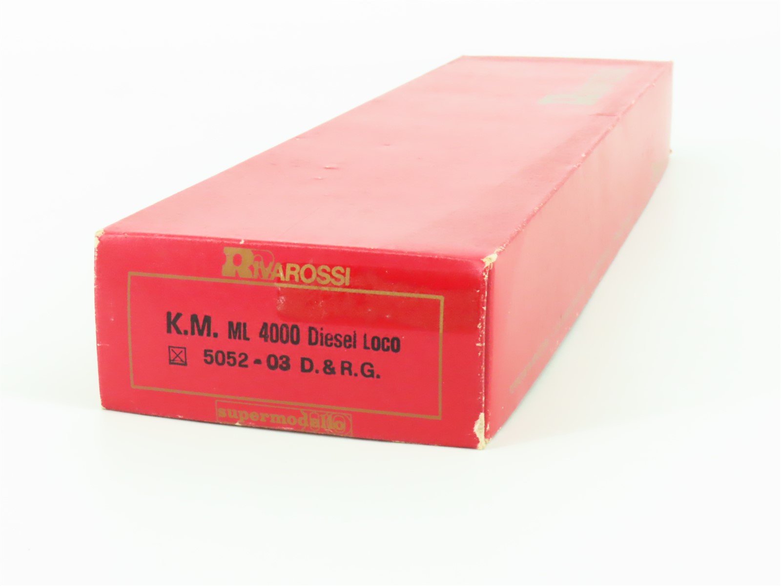 HO Scale Rivarossi 5052 DRGW Rio Grande KM ML 4000 Diesel #4001