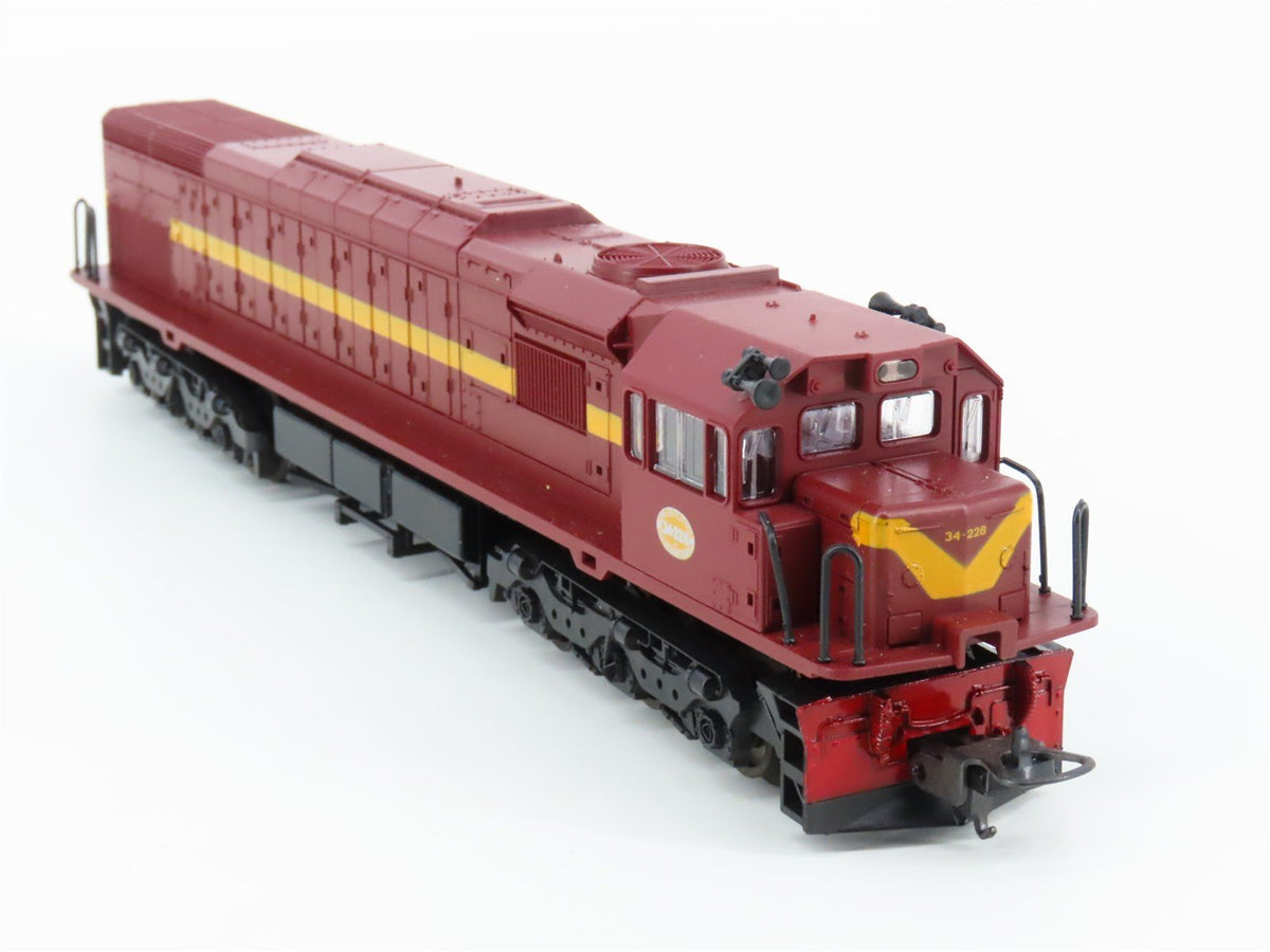 HO Scale Lima 208134LG South African SAR Class 34 Diesel Locomotive #34-228