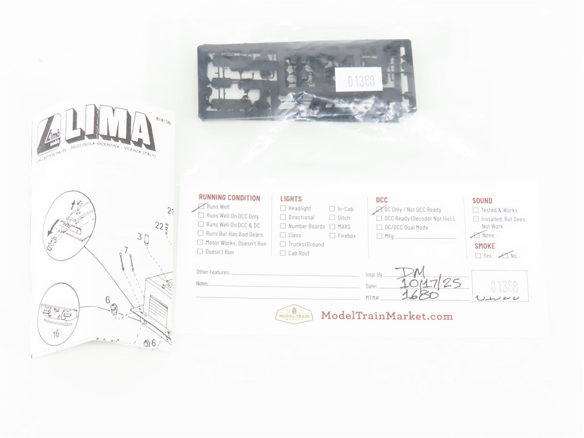 HO Scale Lima 208139S2 DR Class V20 Diesel Locomotive