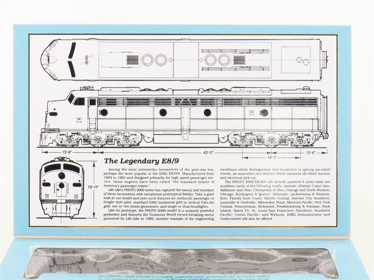 HO Scale Proto 2000 21007 PRR Pennsylvania EMD E8/9A Diesel Locomotive #5713