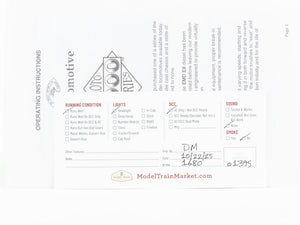 HO Scale Proto 2000 8016 CR Conrail EMD E8/9A Diesel Locomotive #4021