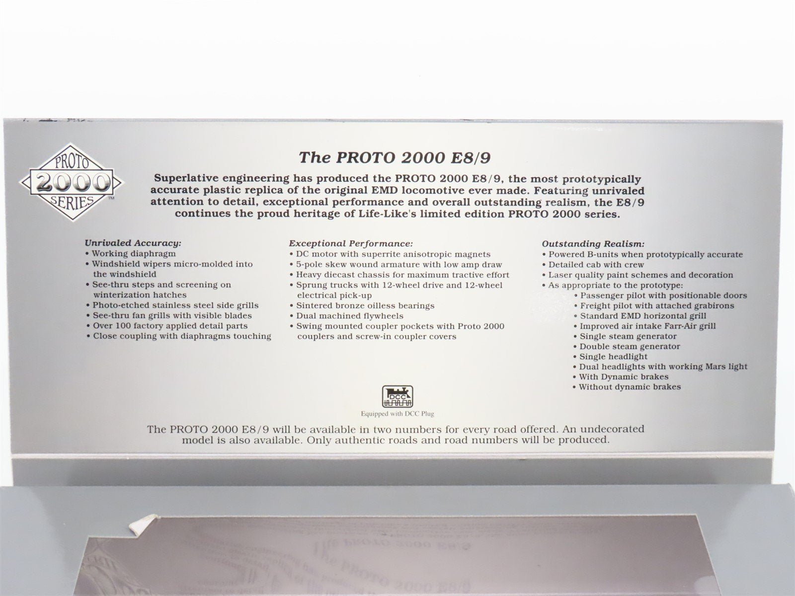 HO Proto 2000 920-31716 PRR Pennsylvania EMD E8/9A Diesel #5765A - DCC Ready