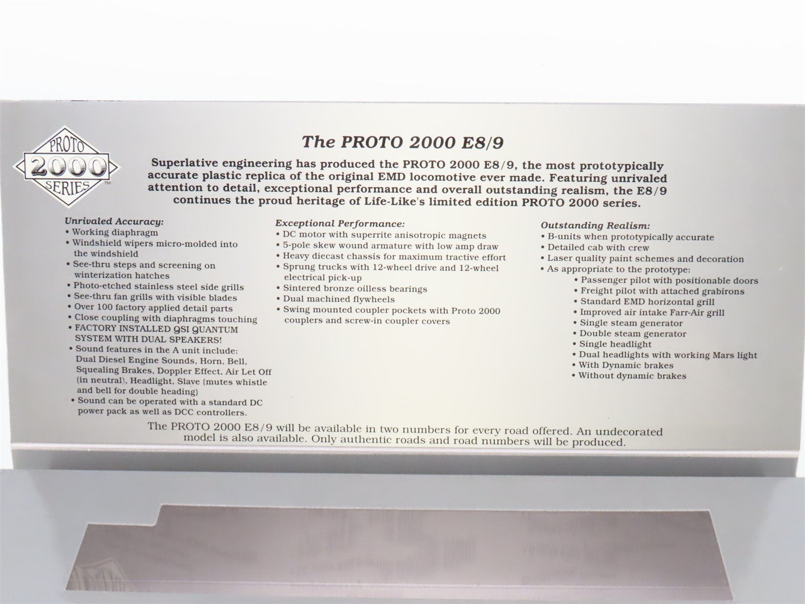 HO Proto 2000 920-31714 PRR Pennsylvania EMD E8/9A Diesel #5768 w/ DCC & Sound