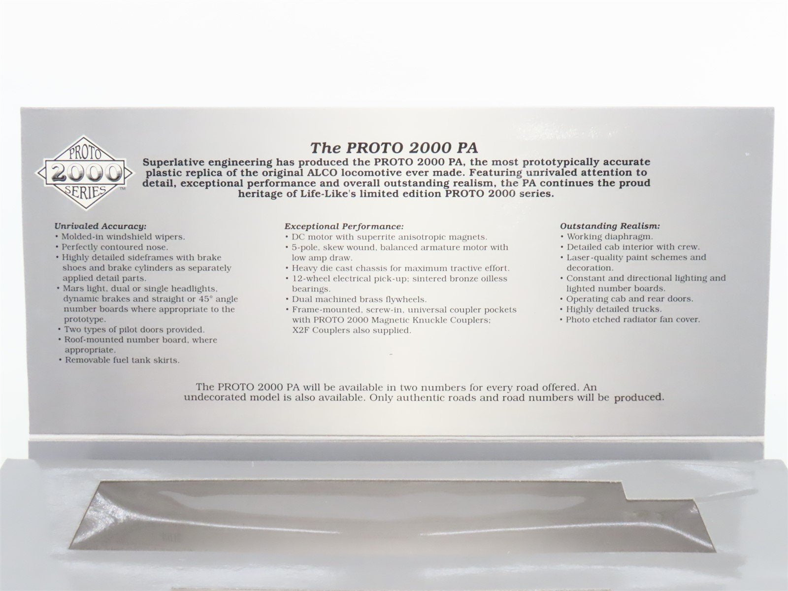 HO Scale Proto 2000 30963 ALCO Demonstrator PA/PB Diesel Set - DCC Ready