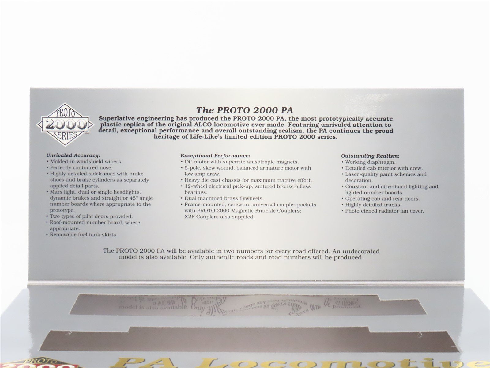 HO Scale Proto 2000 30475 PRR Pennsylvania ALCO PA Diesel #5758A - DCC Ready