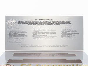 HO Scale Proto 2000 30475 PRR Pennsylvania ALCO PA Diesel #5758A - DCC Ready