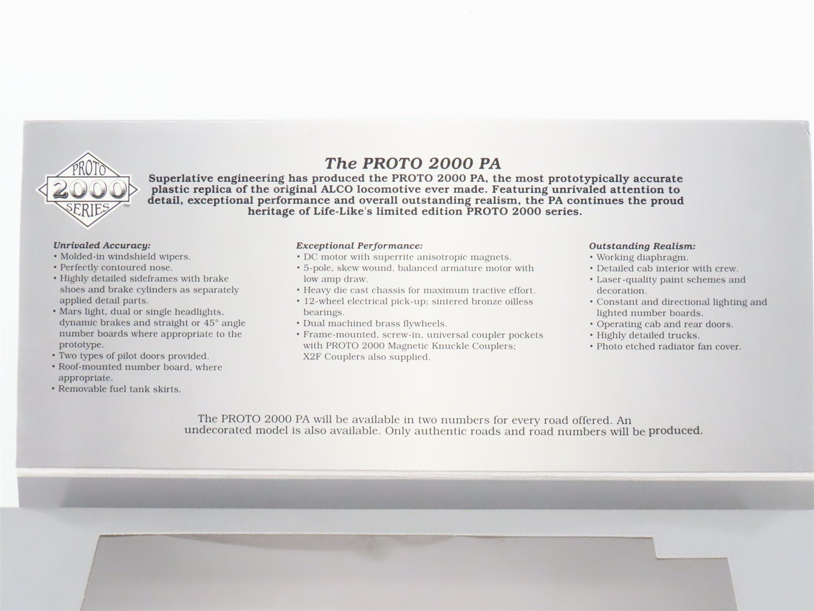 HO Scale Proto 2000 30959 NH New Haven ALCO PA Diesel #760 - DCC Ready