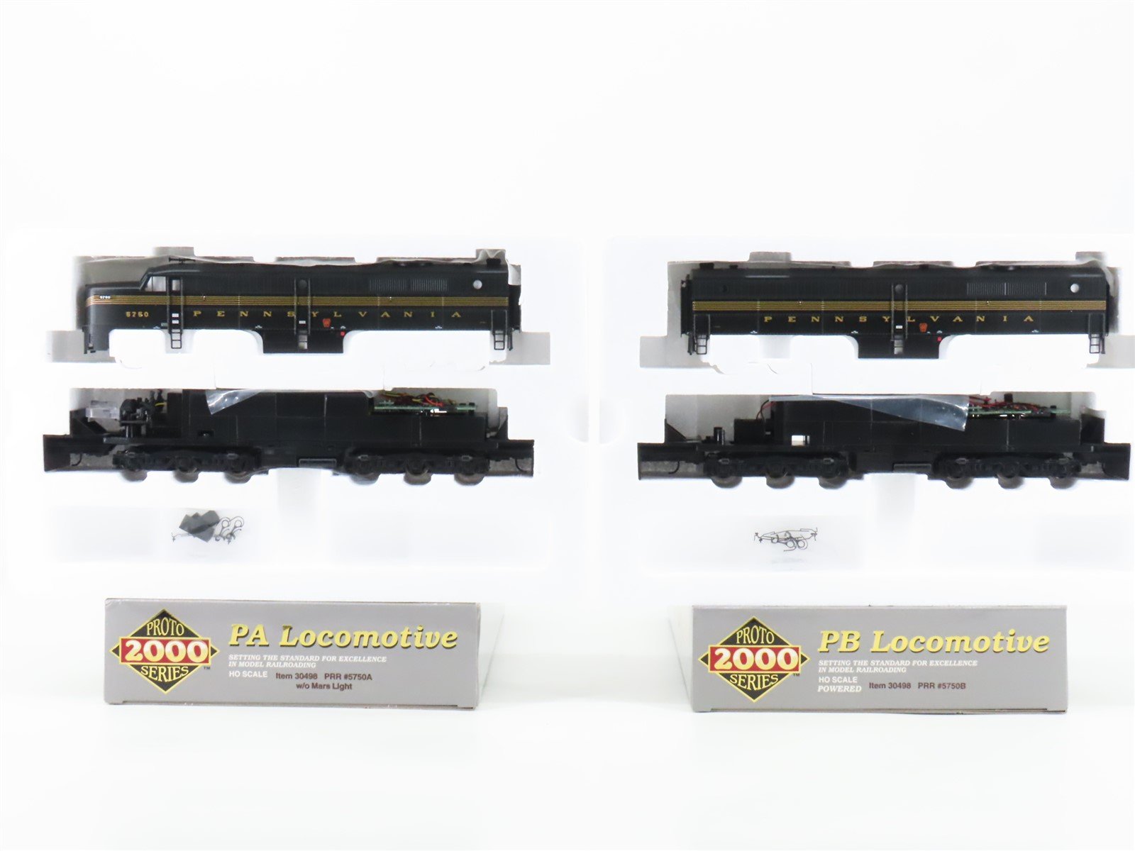 HO Scale Proto 2000 30498 PRR Pennsylvania ALCO PA/PB Diesel Set - DCC Ready