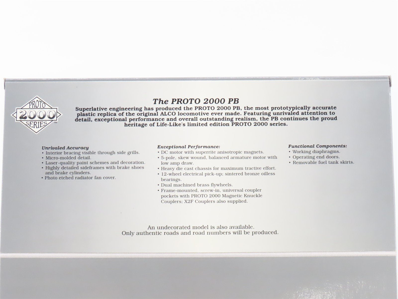 HO Scale Proto 2000 30498 PRR Pennsylvania ALCO PA/PB Diesel Set - DCC Ready