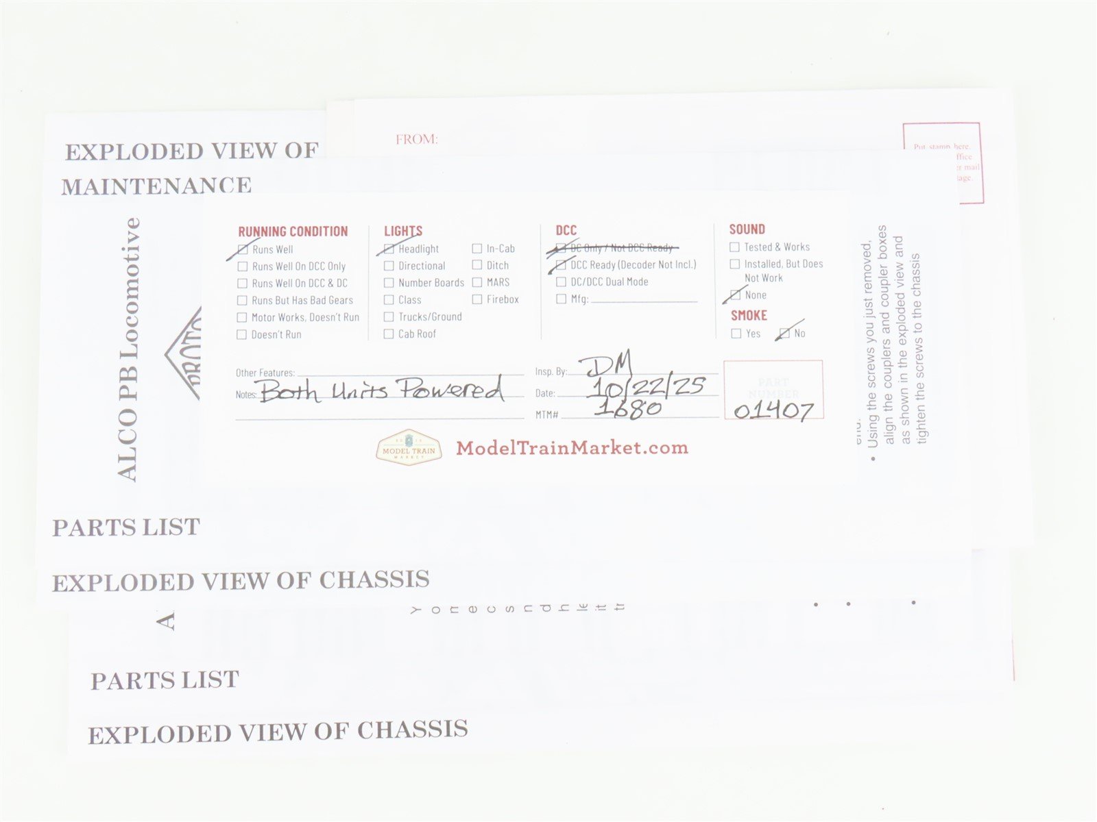 HO Scale Proto 2000 30498 PRR Pennsylvania ALCO PA/PB Diesel Set - DCC Ready