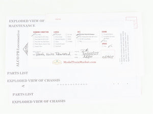 HO Scale Proto 2000 30498 PRR Pennsylvania ALCO PA/PB Diesel Set - DCC Ready