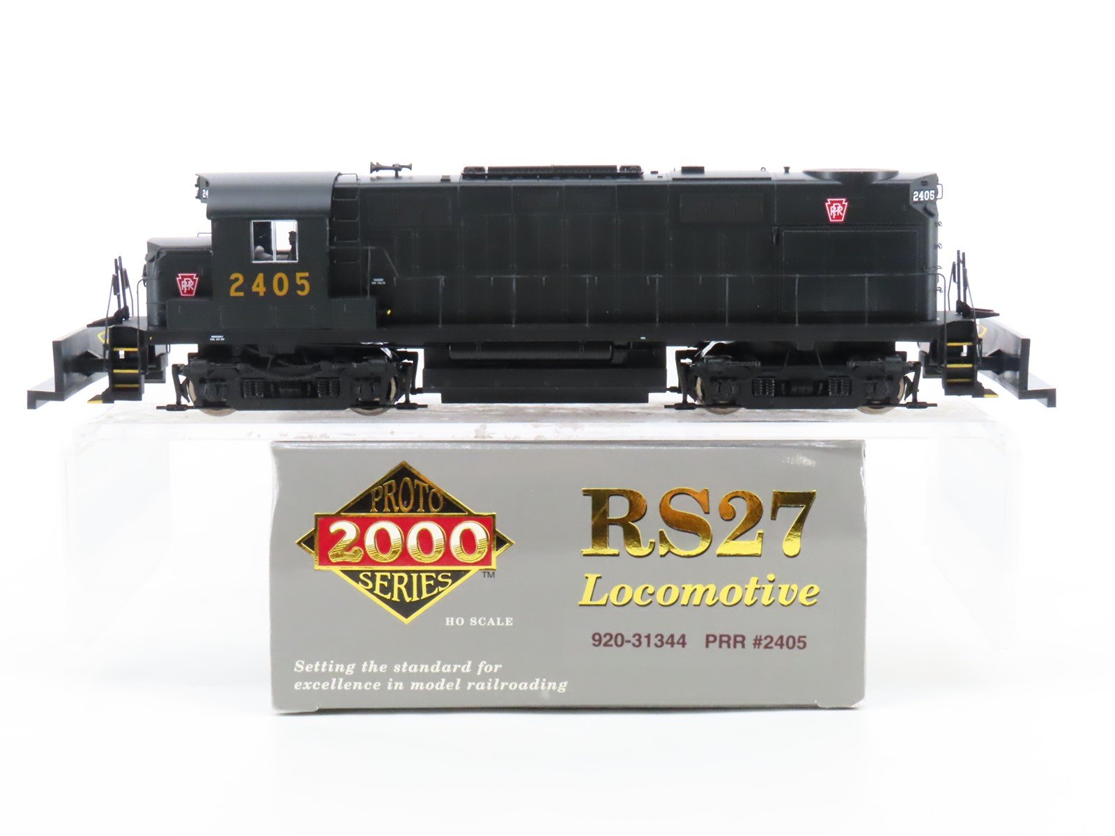 HO Proto 2000 920-31344 PRR Pennsylvania ALCO RS27 Diesel #2405 - DCC Ready