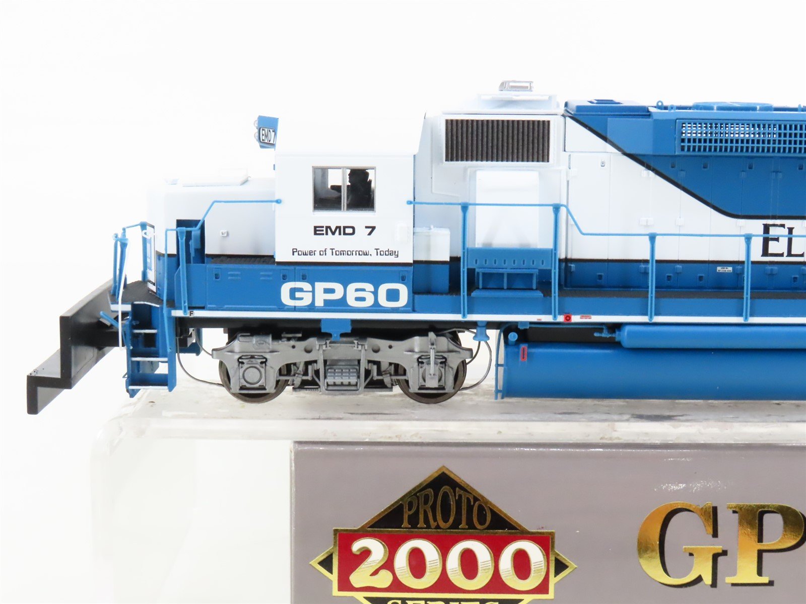 HO Scale Proto 2000 30563 Electro-Motive GP60 Demonstrator Diesel #7 - DCC Ready