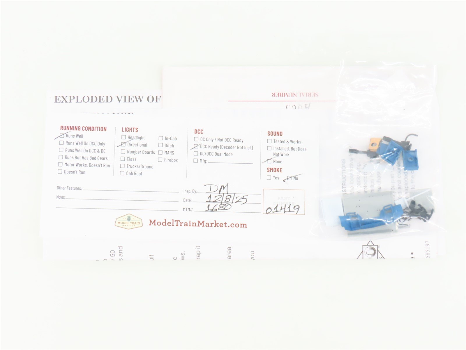 HO Scale Proto 2000 30563 Electro-Motive GP60 Demonstrator Diesel #7 - DCC Ready