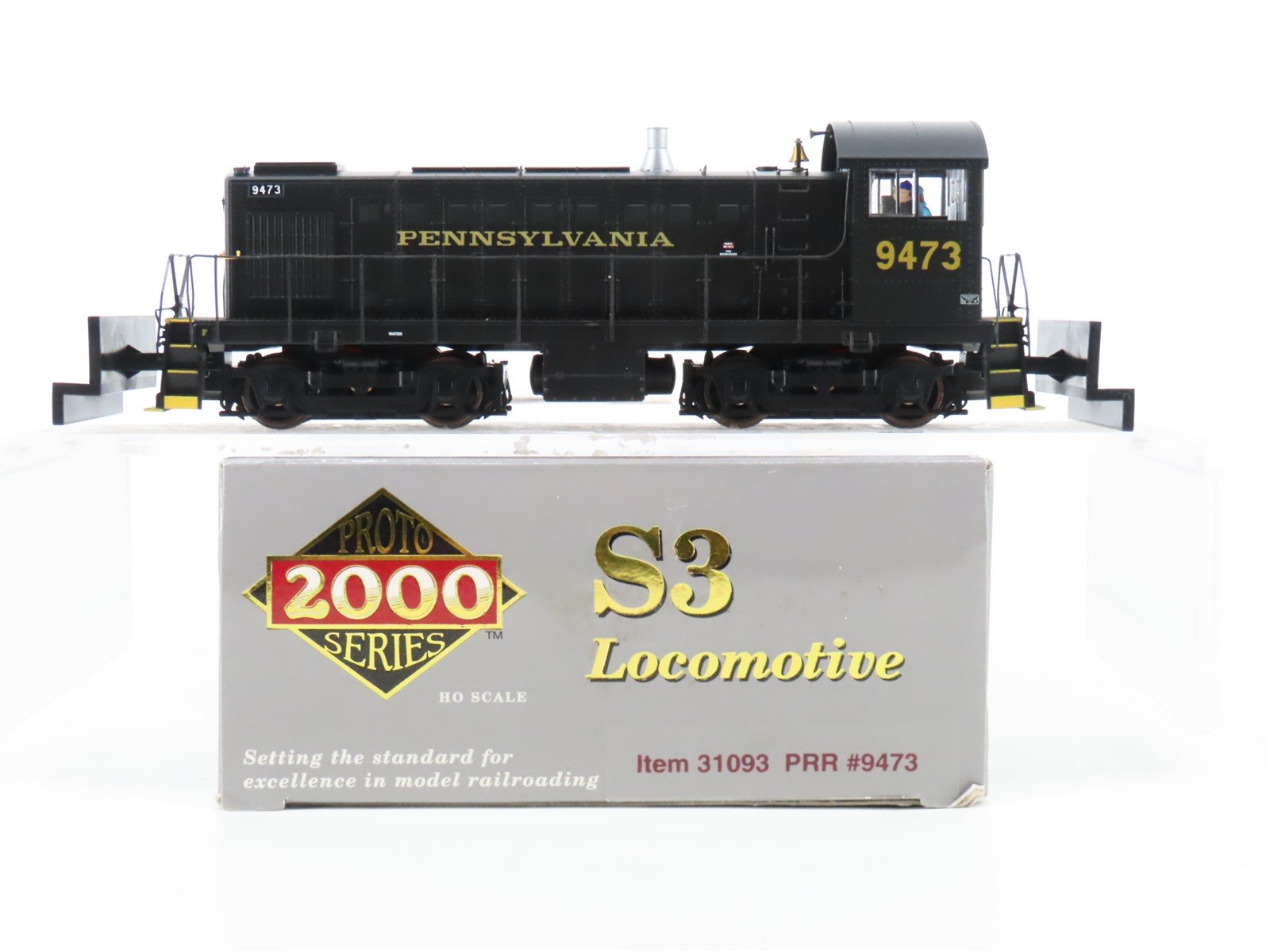 HO Proto 2000 31093 PRR Pennsylvania ALCO S3 Diesel Switcher #9473 - DCC Ready