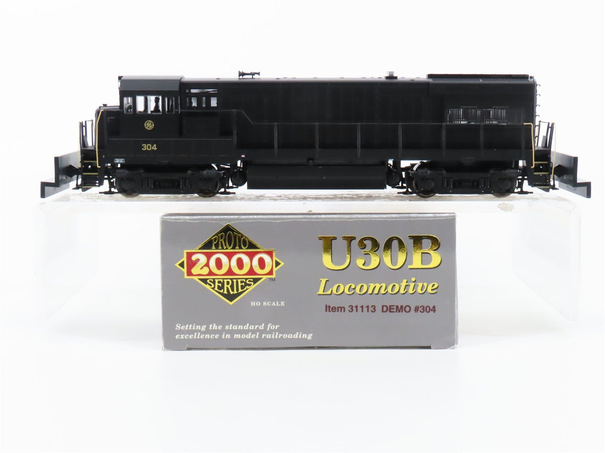 HO Scale Proto 2000 31113 GE Demonstrator U30B Diesel #304 - DCC Ready