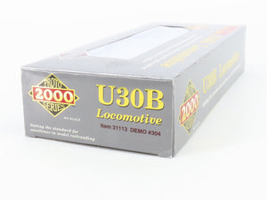 HO Scale Proto 2000 31113 GE Demonstrator U30B Diesel #304 - DCC Ready
