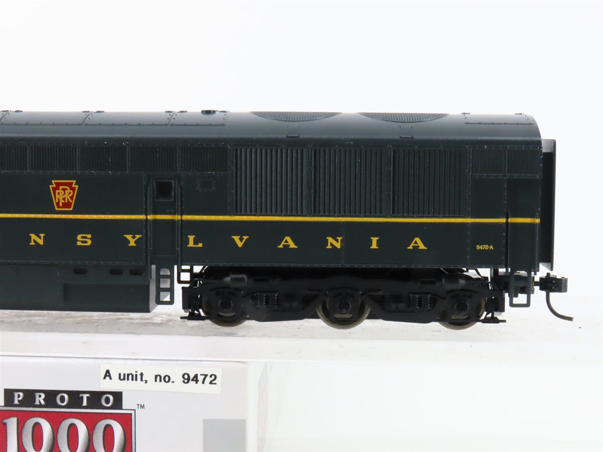 HO Scale Proto 1000 PRR Pennsylvania Erie-Built A-Unit Diesel Locomotive #9472A