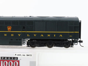 HO Scale Proto 1000 PRR Pennsylvania Erie-Built A-Unit Diesel Locomotive #9472A