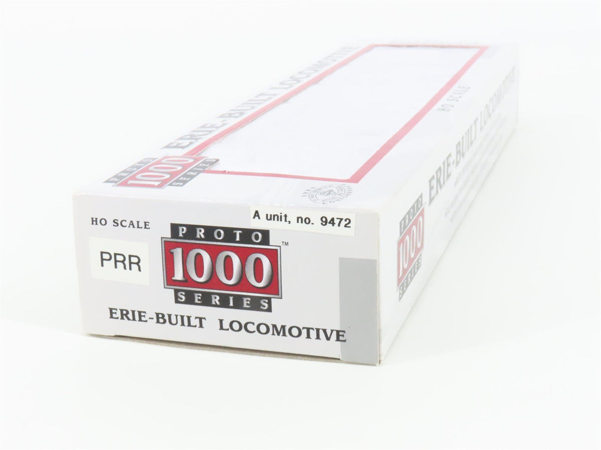 HO Scale Proto 1000 PRR Pennsylvania Erie-Built A-Unit Diesel Locomotive #9472A