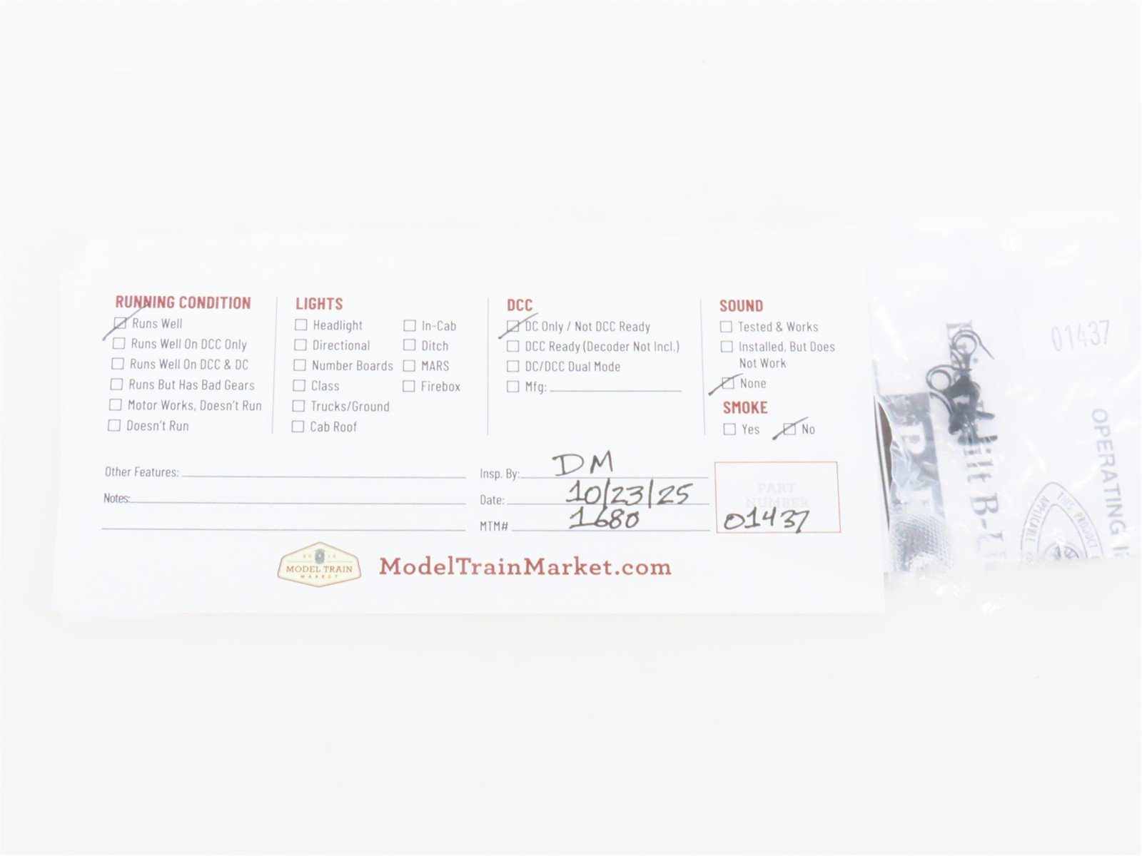 HO Scale Proto 1000 PRR Pennsylvania Erie-Built B-Unit Diesel Locomotive #9472B