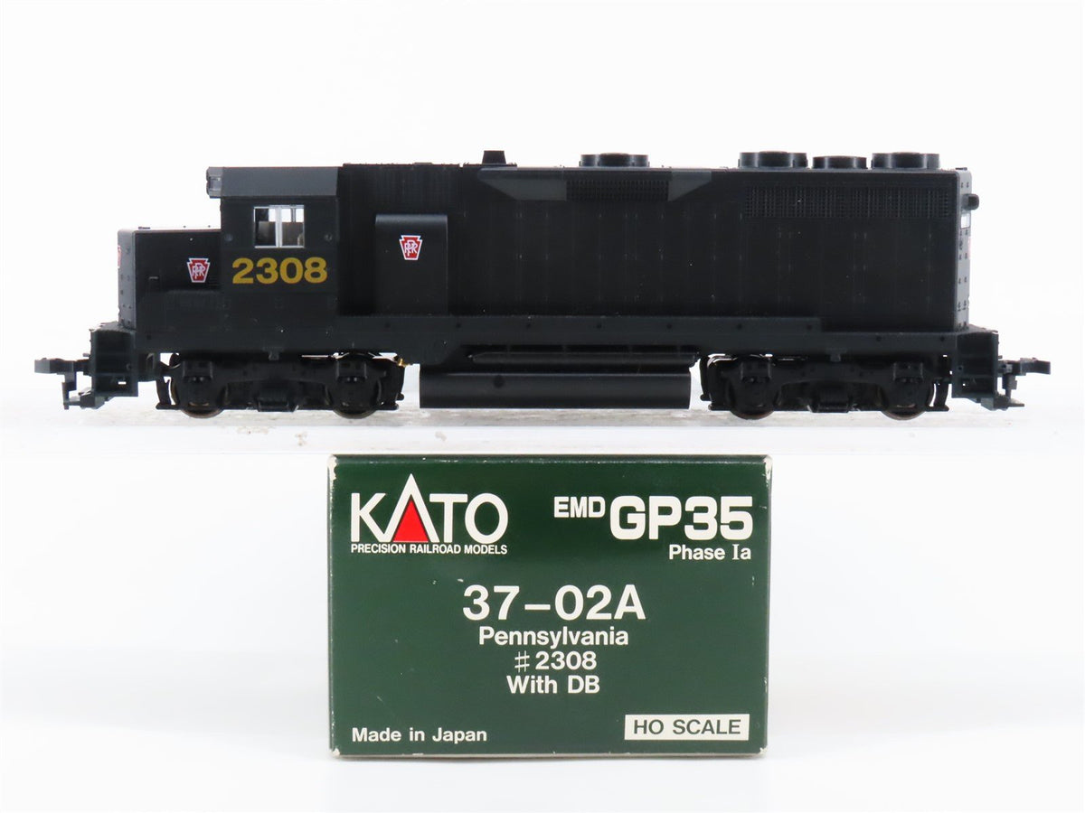 HO Scale KATO 37-02A PRR Pennsylvania EMD GP35 Ph. 1a Diesel Locomotive #2308