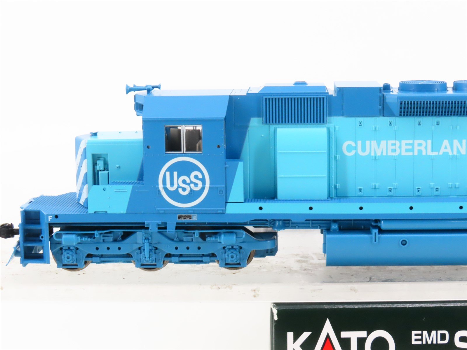 HO KATO 37-6491 USS US Steel Cumberland Mine EMD SD38-2 Diesel #1 - DCC Ready