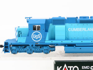 HO KATO 37-6491 USS US Steel Cumberland Mine EMD SD38-2 Diesel #1 - DCC Ready