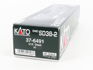 HO KATO 37-6491 USS US Steel Cumberland Mine EMD SD38-2 Diesel #1 - DCC Ready