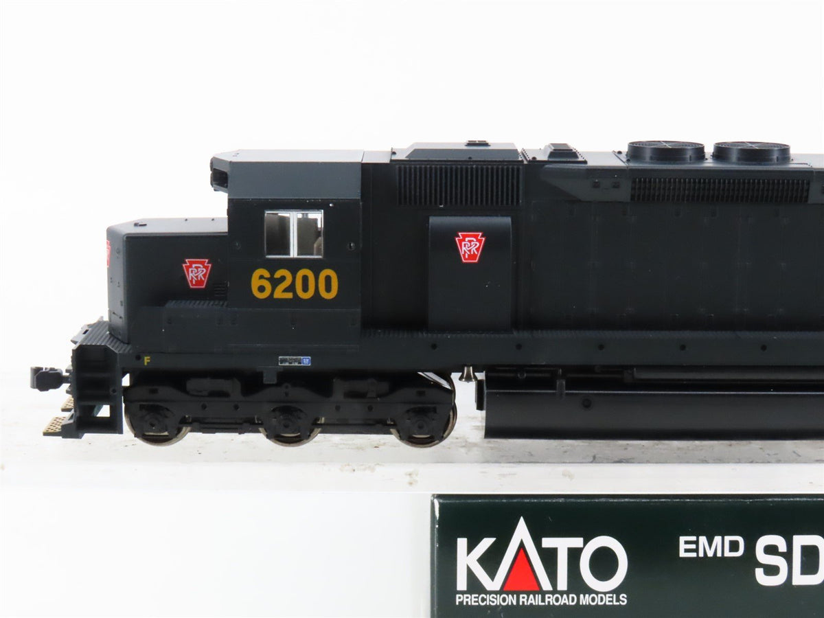 HO Scale KATO 37-1742 PRR Pennsylvania EMD SD45 Diesel #6200 - DCC Ready