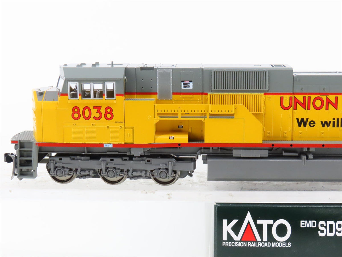 HO KATO 37-6357 UP &quot;We will deliver&quot; EMD SD90/43MAC Diesel #8038 - DCC Ready