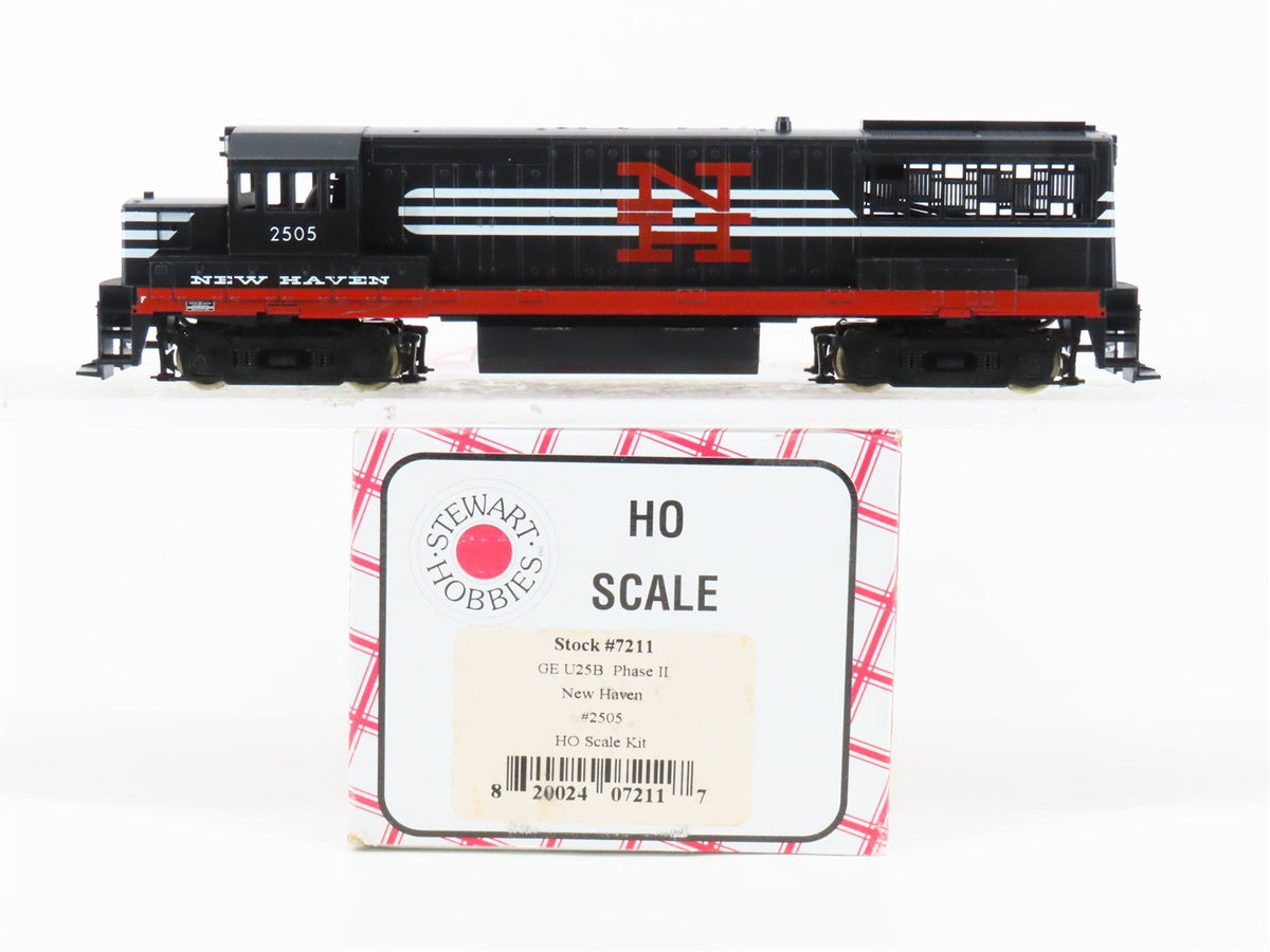 HO Scale Stewart 7211 NH New Haven &quot;McGinnis&quot; GE U25B Diesel #2505 - DCC Ready