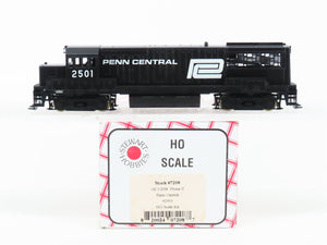 HO Scale Stewart 7208 PC Penn Central GE U25B Ph. II Diesel #2501 - DCC Ready