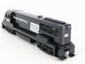 HO Scale Stewart 7208 PC Penn Central GE U25B Ph. II Diesel #2501 - DCC Ready